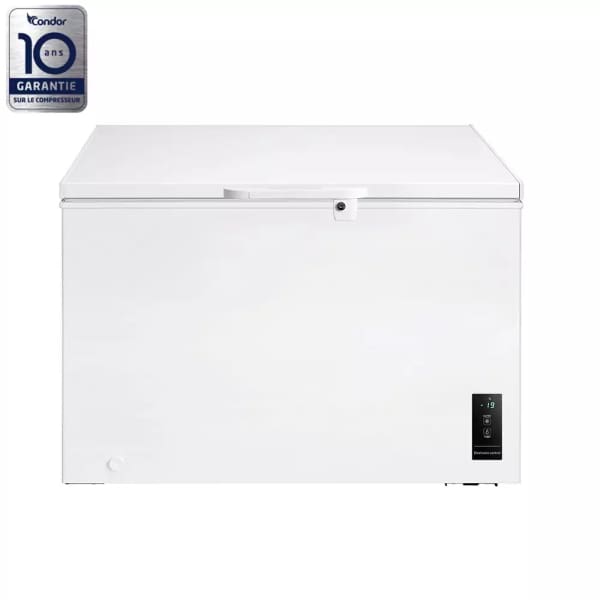 Congélateur horizontal condor 450 l blanc – Super Congélation (CFH-T45GM10) Congélateur horizontal condor 450 l blanc – Super Congélation (CFH-T45GM10)